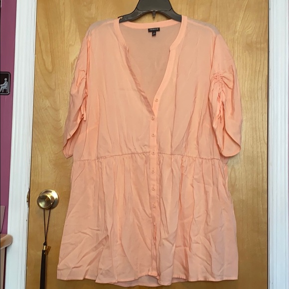 torrid Tops - Light Pink Torrid Blouse